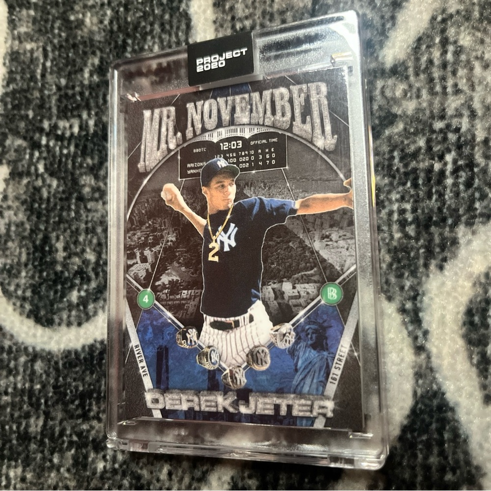 Topps Project 2020 Baseball Card, Derek Jeter
